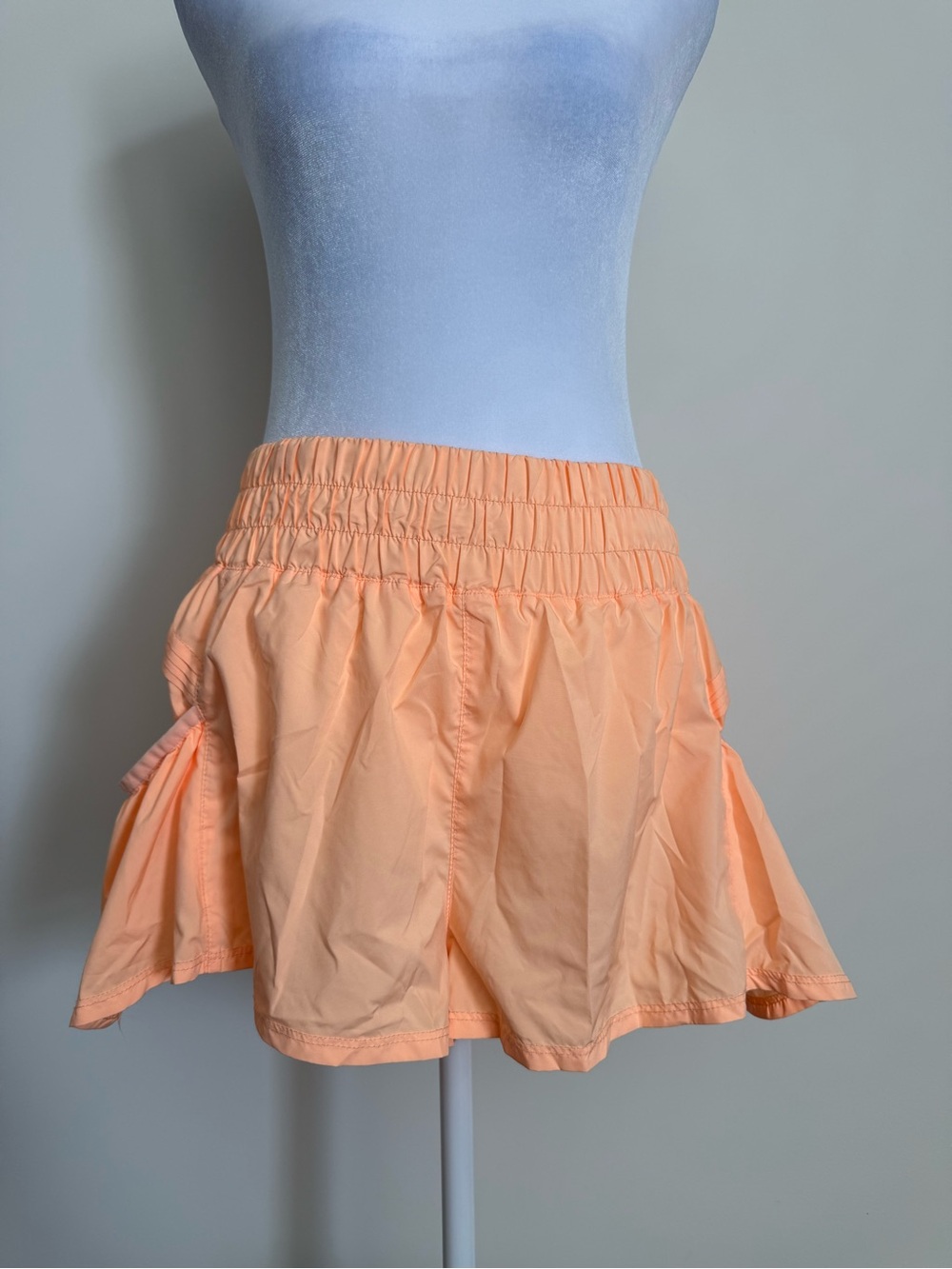 FP Movement by Free People Peach Get your flirt on athletic shorts size medium